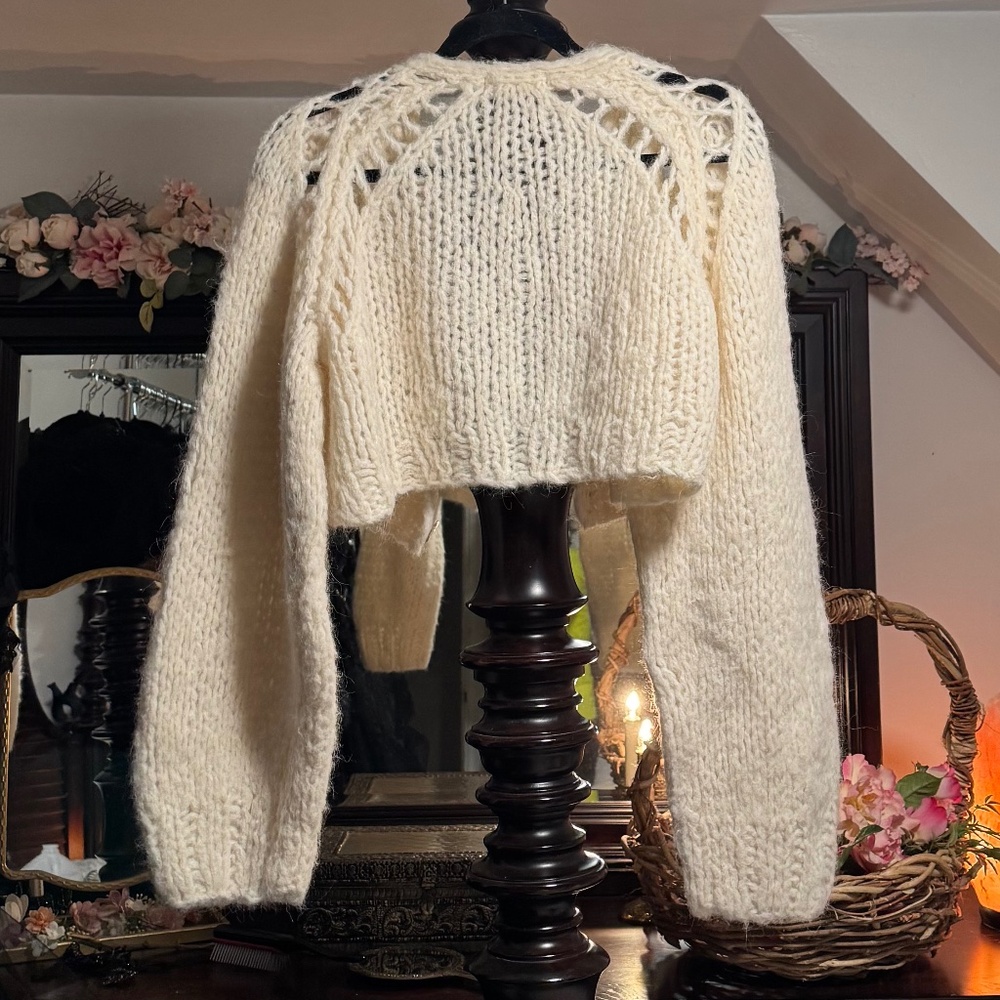 Loveshackfancy Cardigan Small - image 7